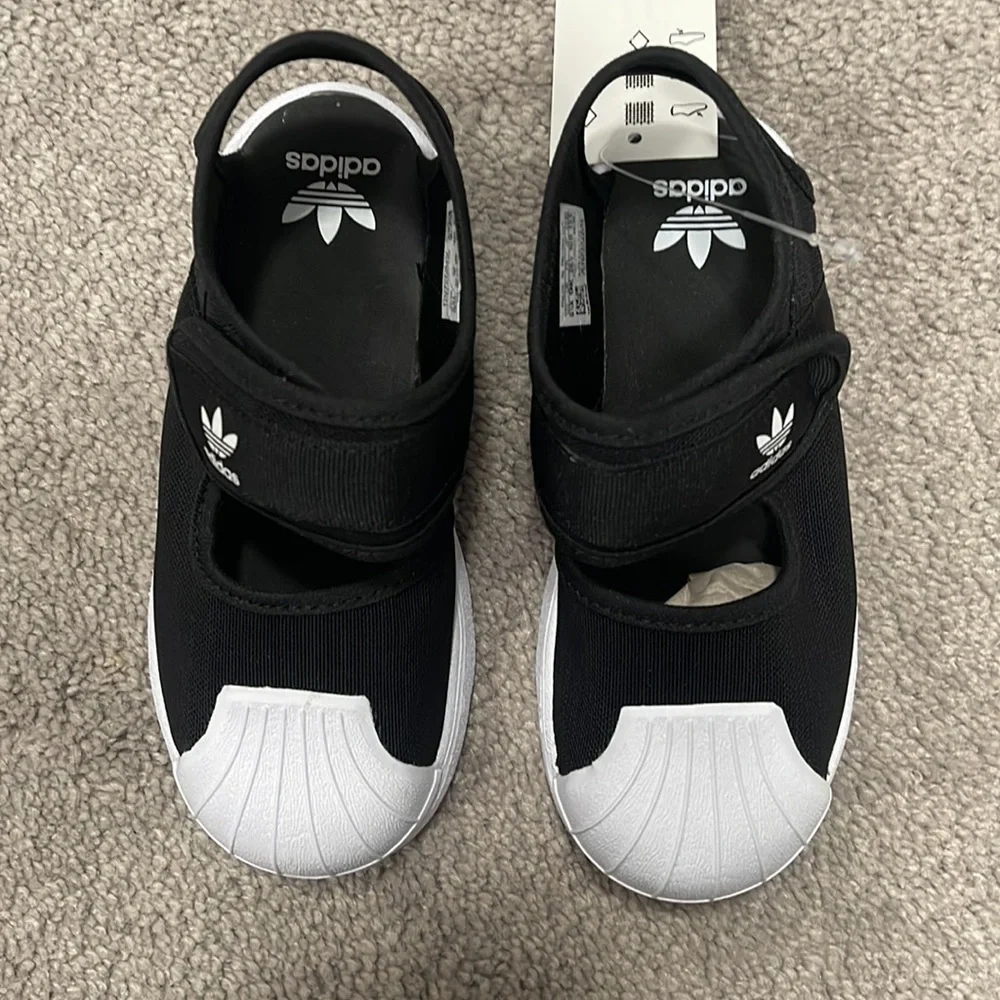 New Kids Adidas Originals Superstar 360 Velco Sandals